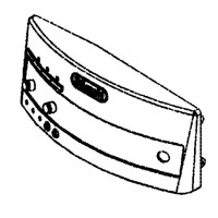 Bedienelektronik mit Bedienknöpfen für EAM 3100.SB